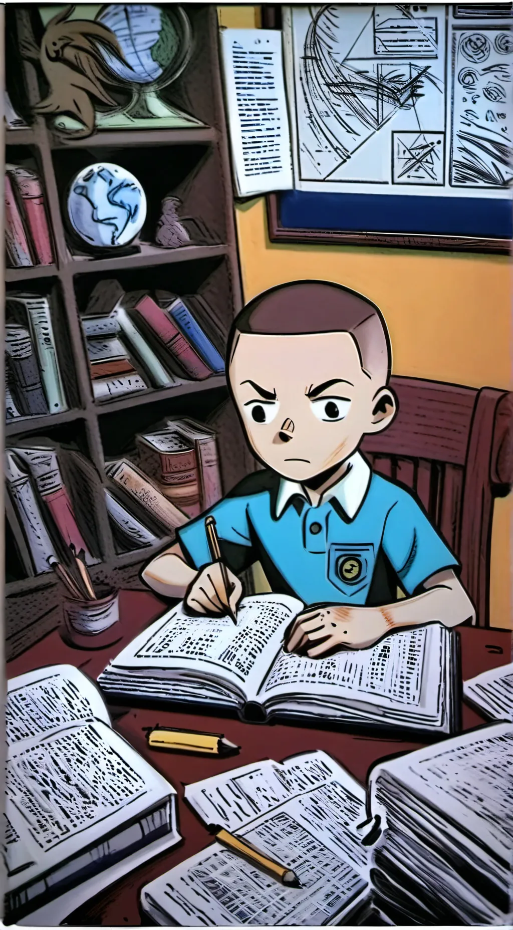 ai character: Frank  background