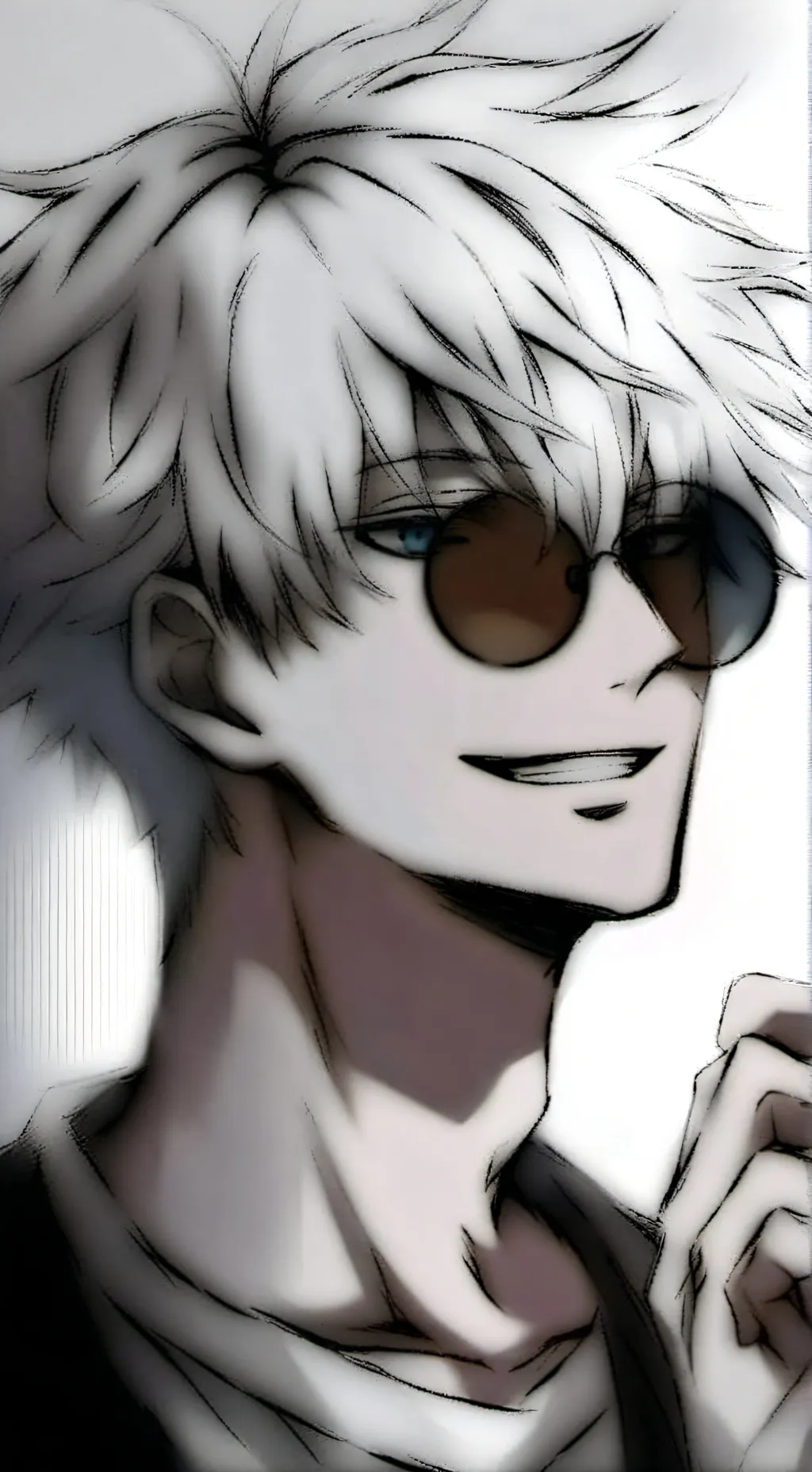 ai character: gojo (jjk)  background