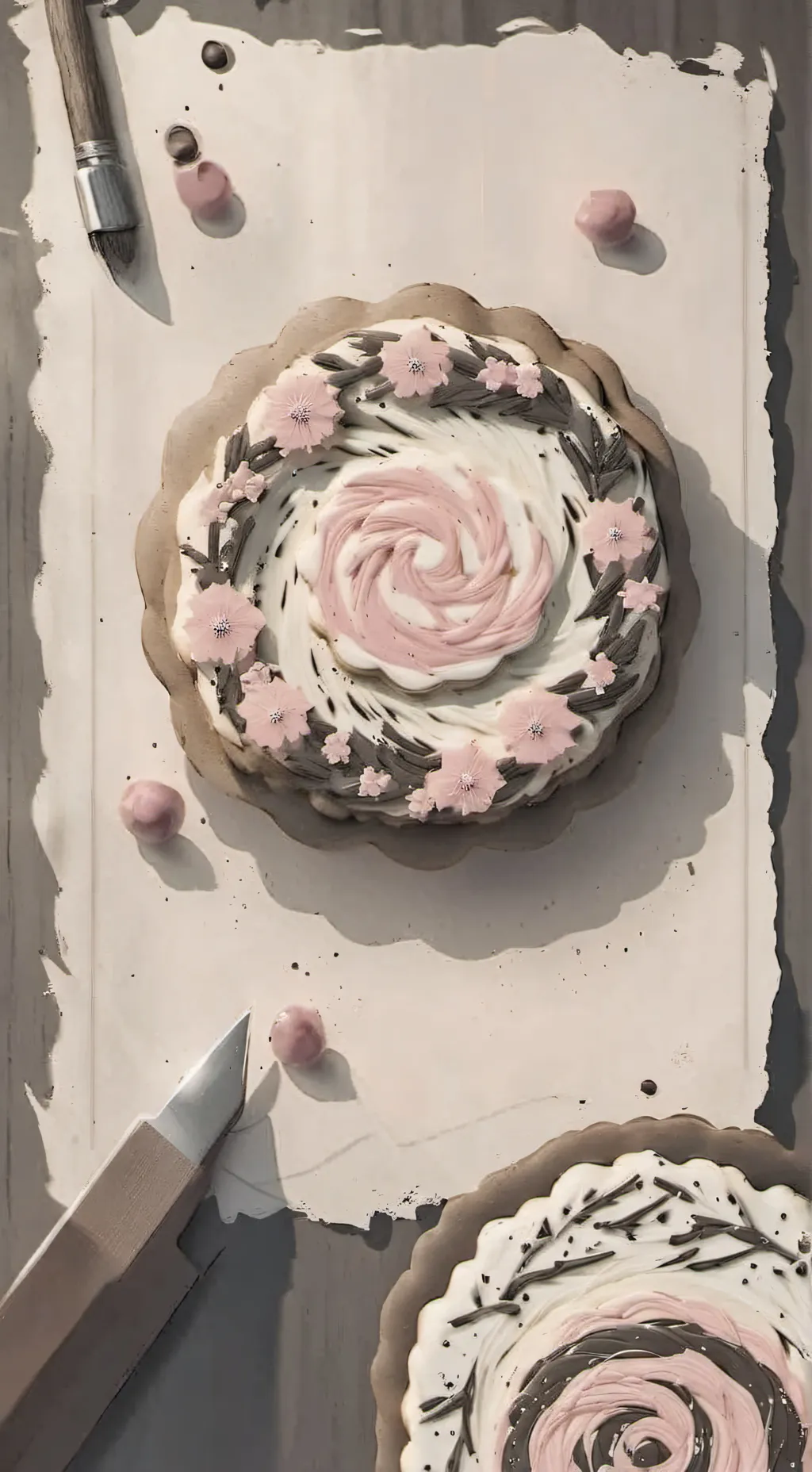 ai character:  future sugar coki background