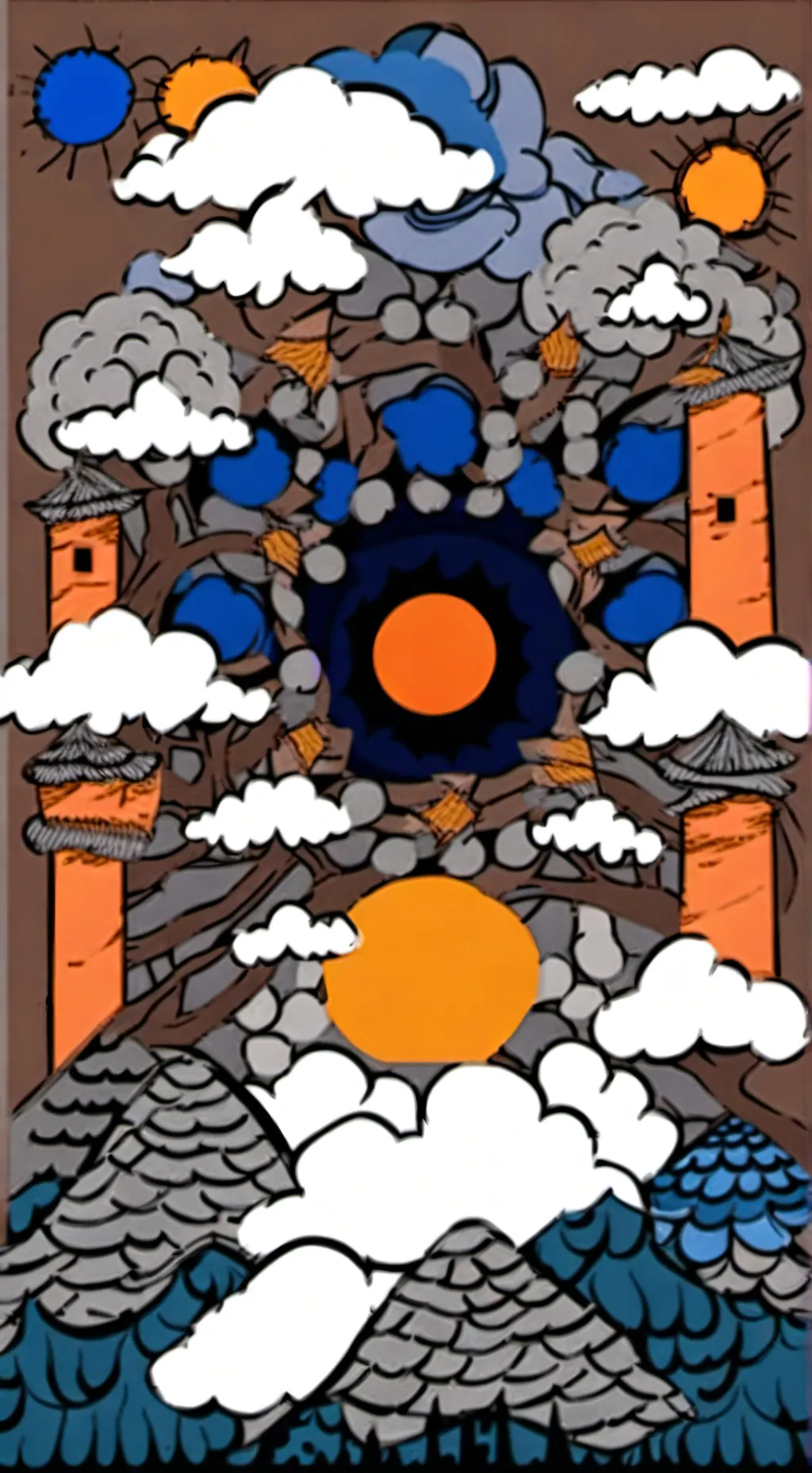 ai character: •hantengu clones• background