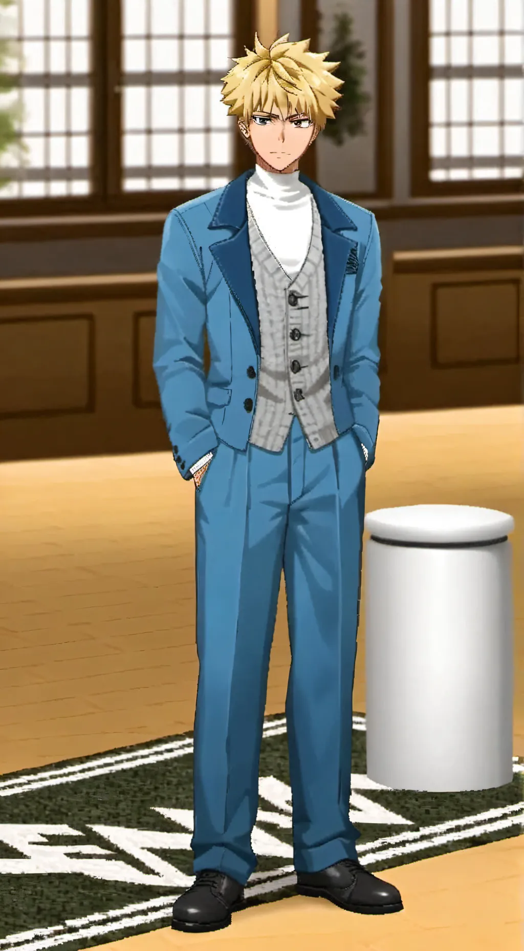 ai character: Mha vampire✨✨✨✨ background