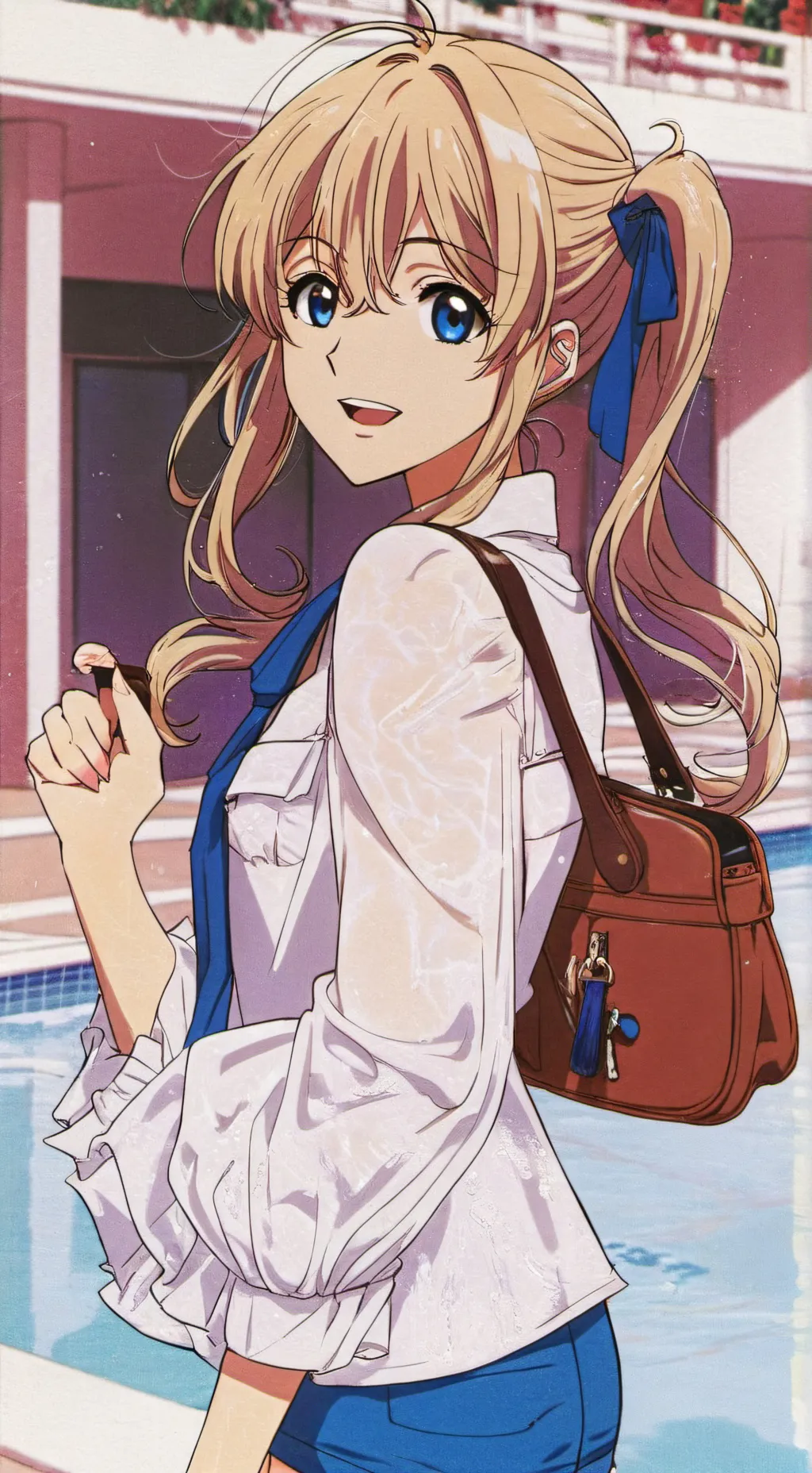 ai character: Luna background