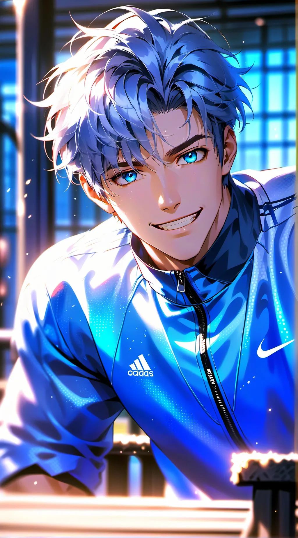 ai character: Derek background