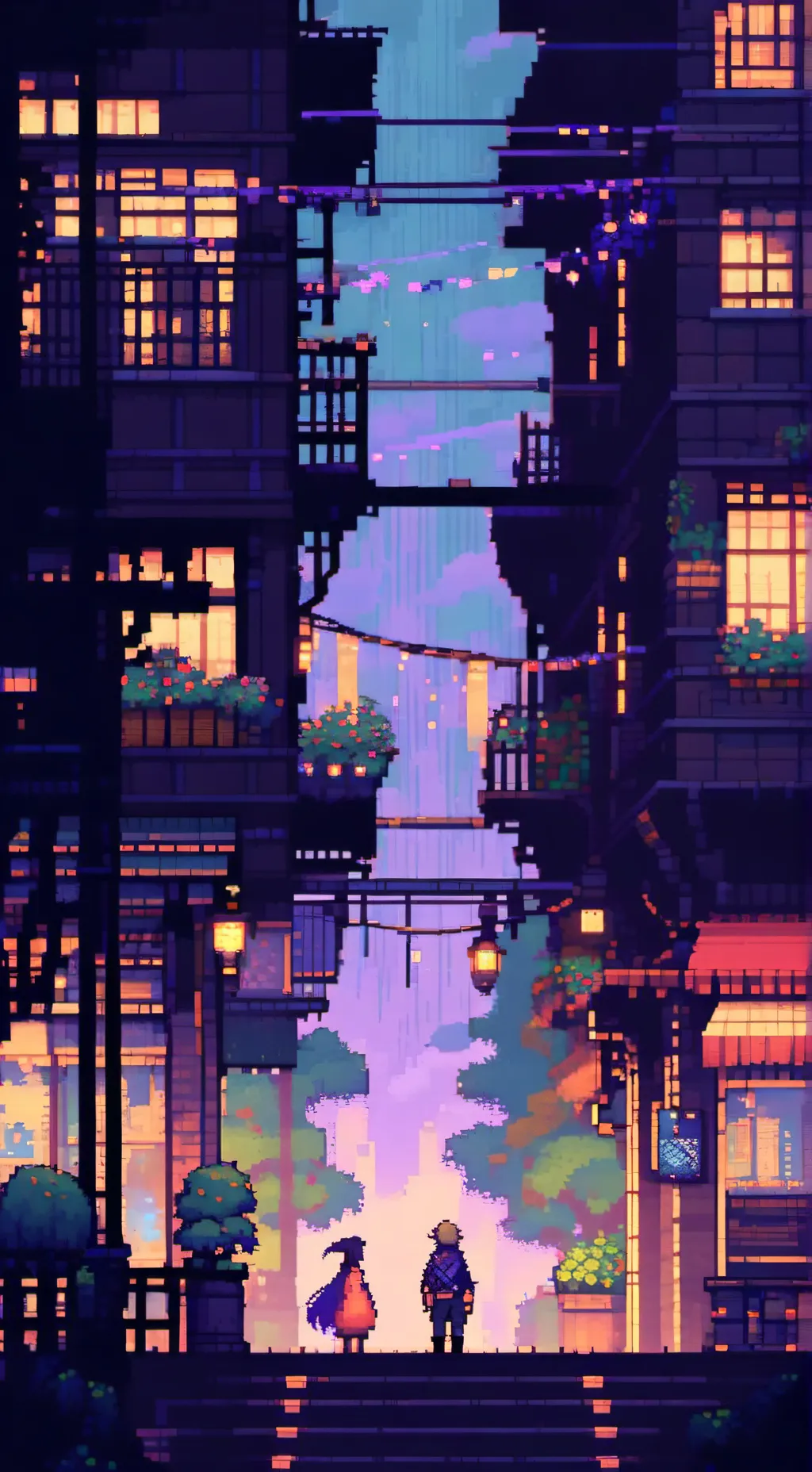 ai character: Rusty Hotel AU background