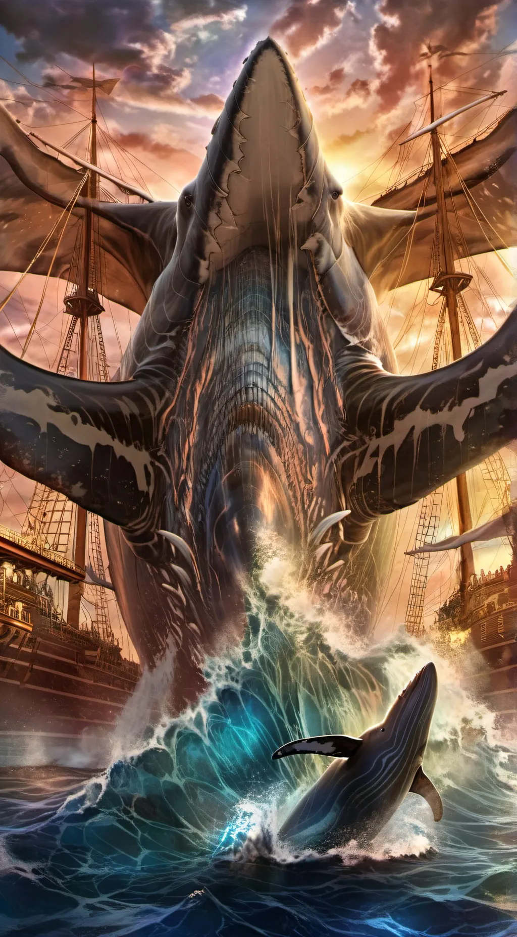 ai character: 𓆟ocean𓆟 background