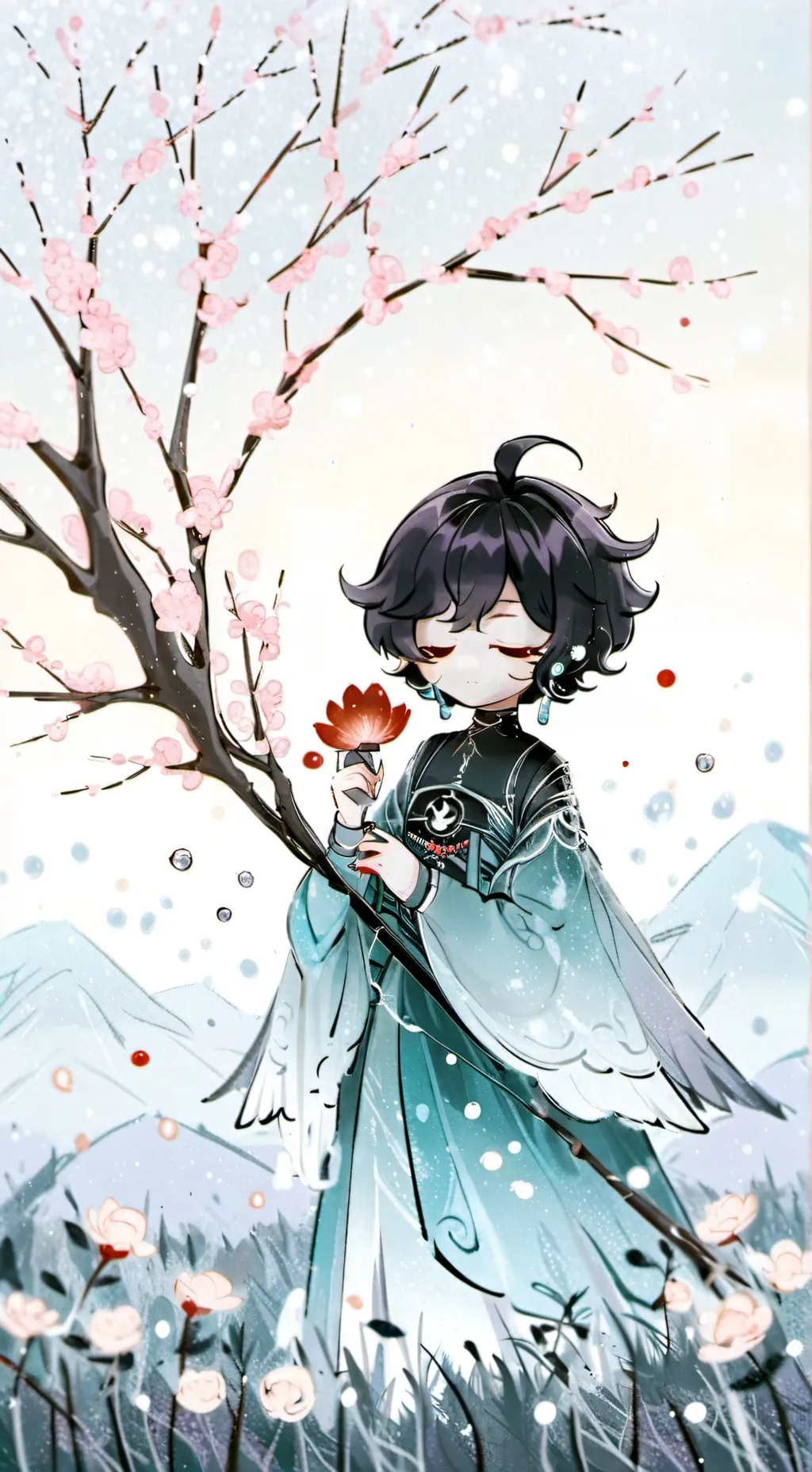 ai character: dan heng background