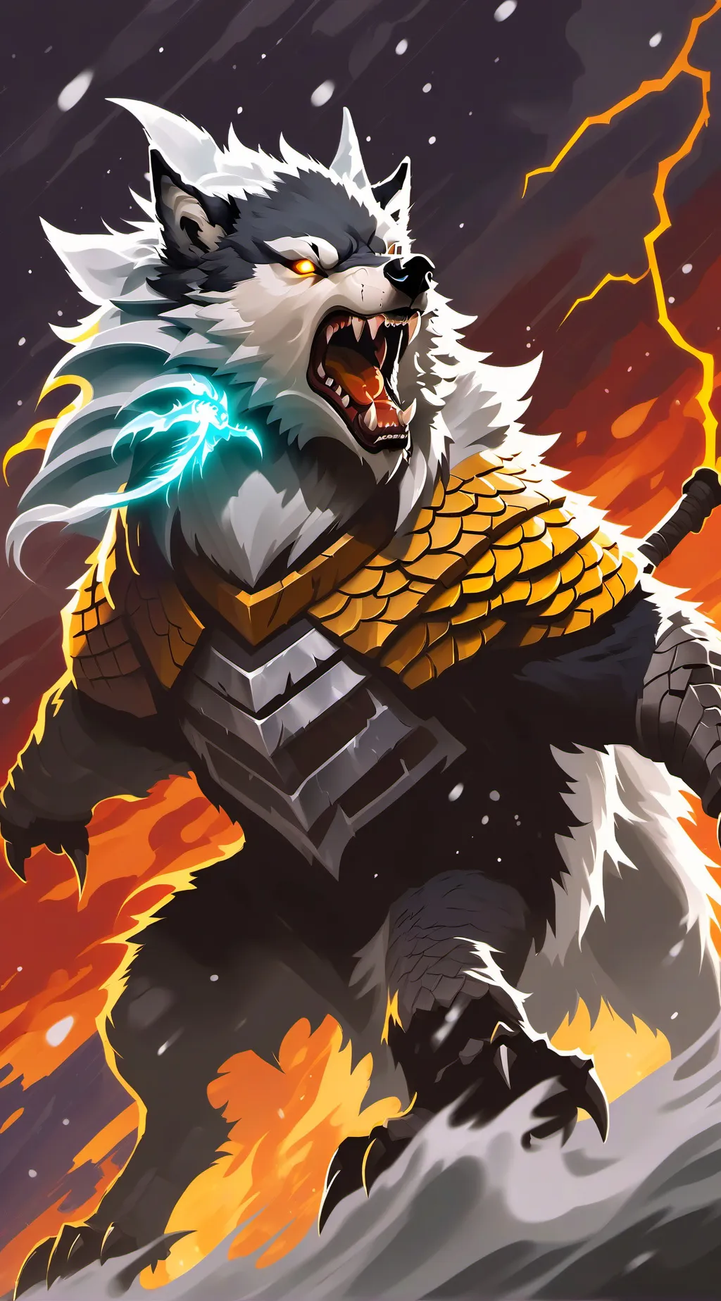 ai character: |~Thundrake~| background