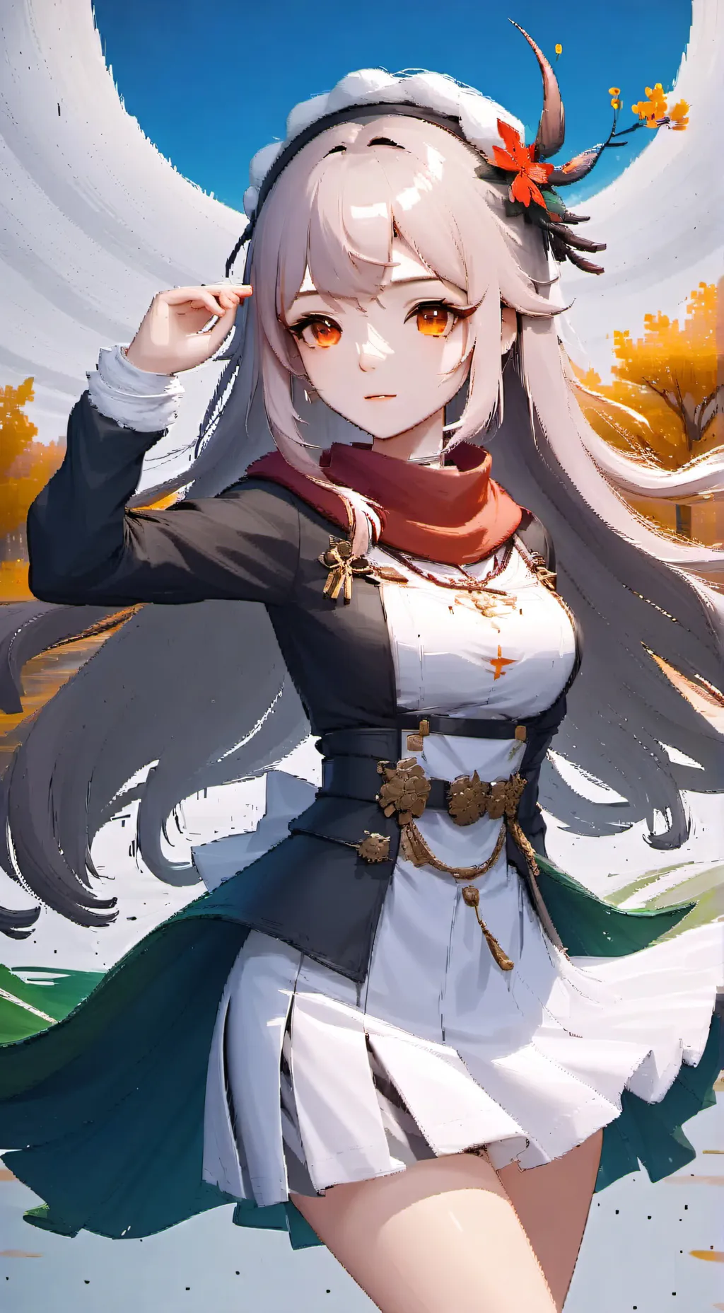 ai character: Маша background