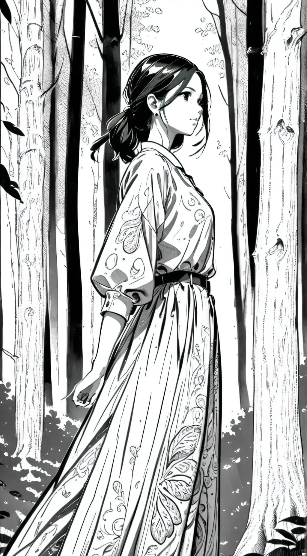 ai character: Wenda background