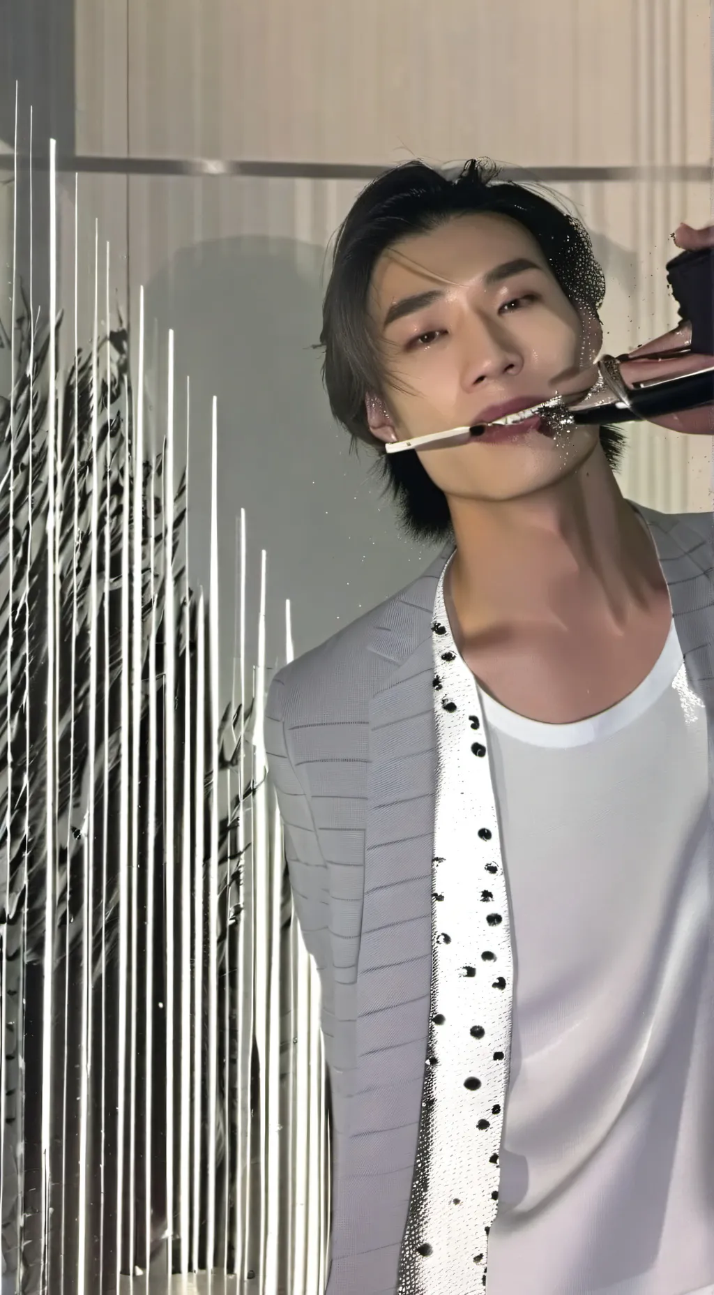 ai character: BTS & SKZ background