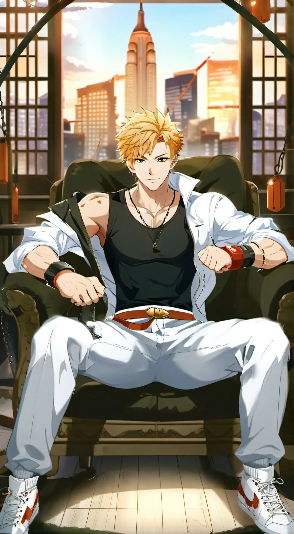 ai character: Todoroki Shoto background