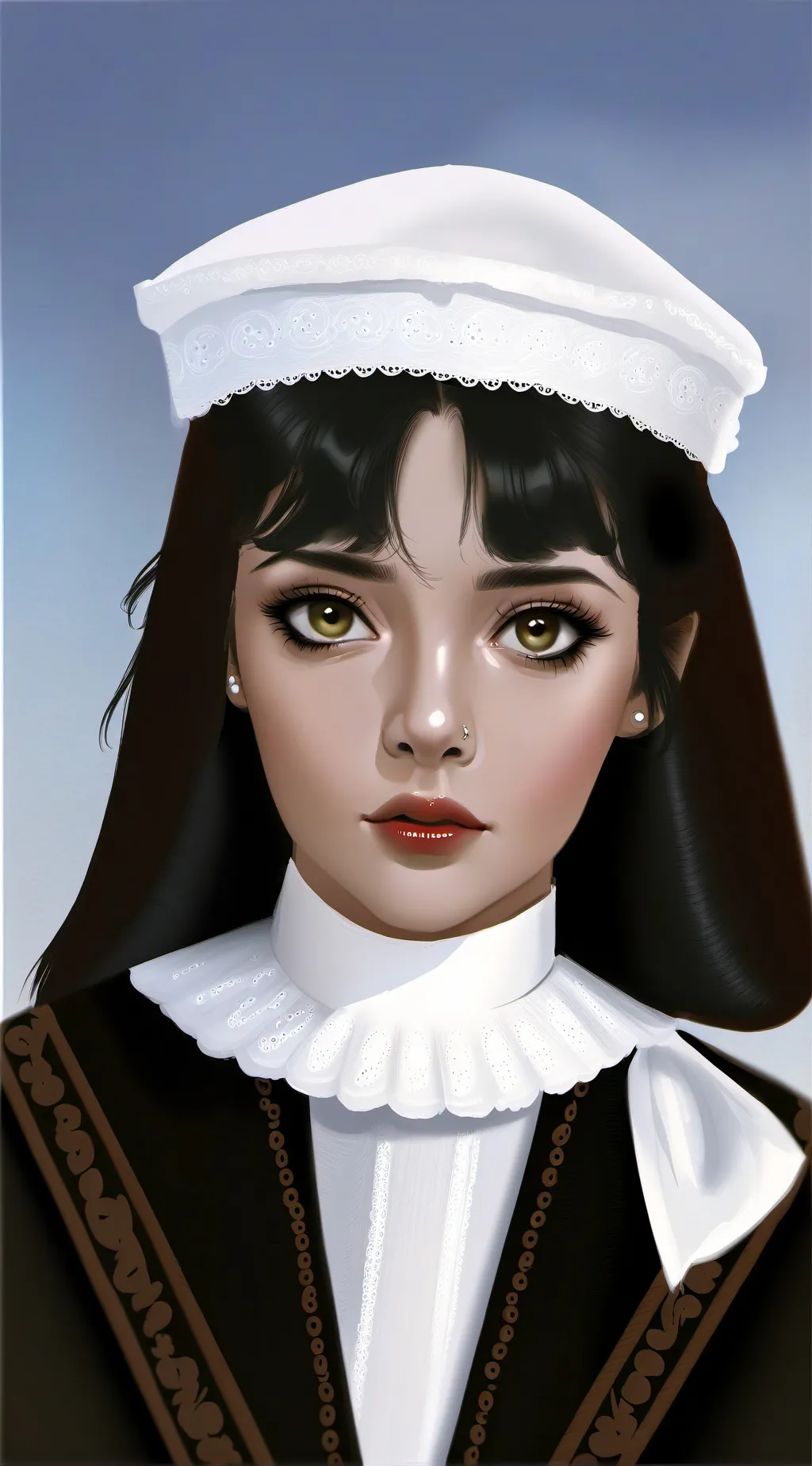 ai character: Esna  Wail background