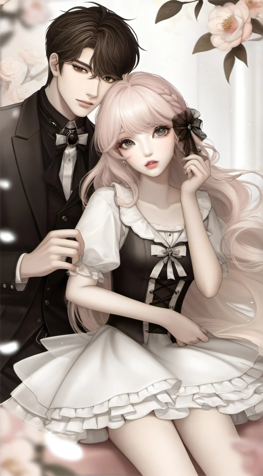 ai character: Ɗeăn and Ɛllă background