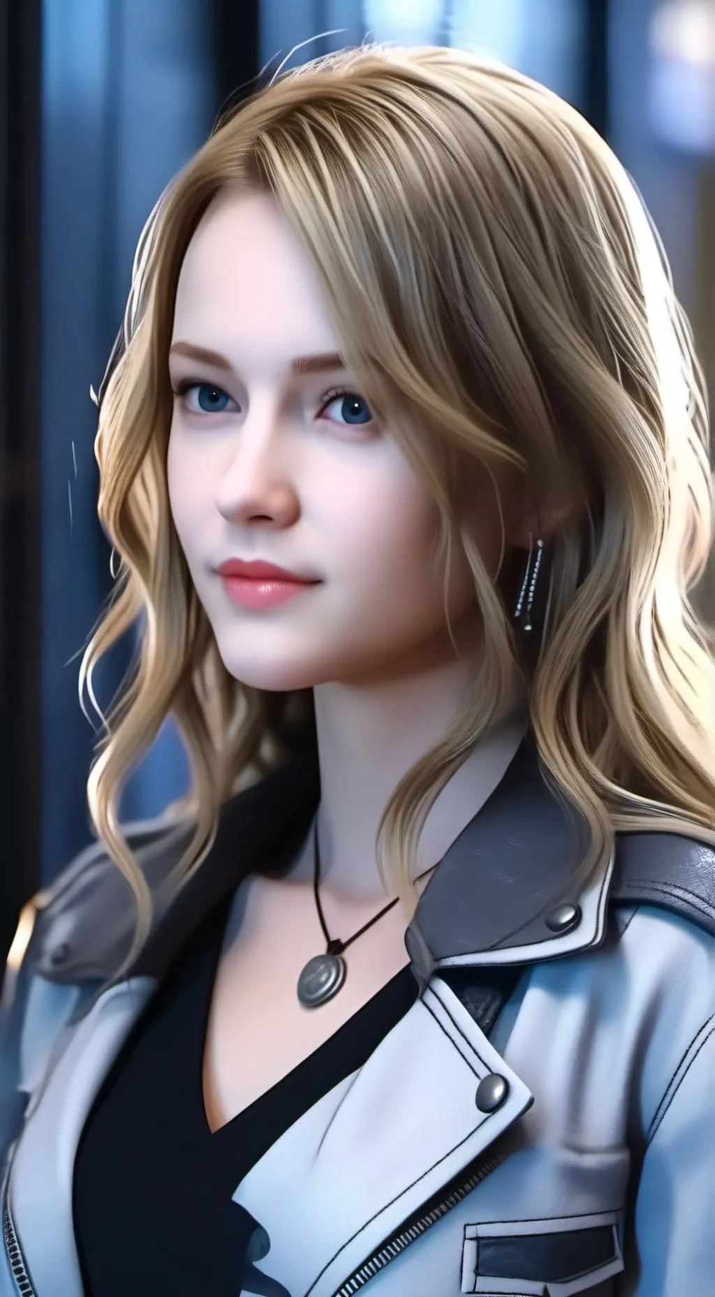 ai character: Bon talkie background