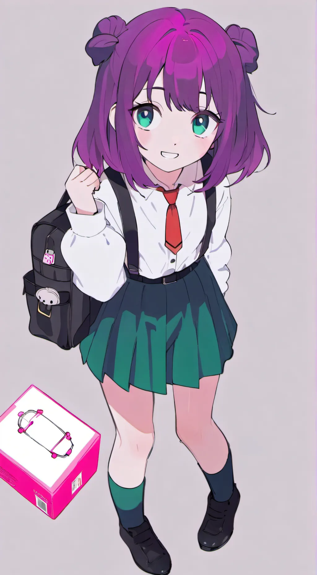 ai character: Kokoro!my mha oc! background