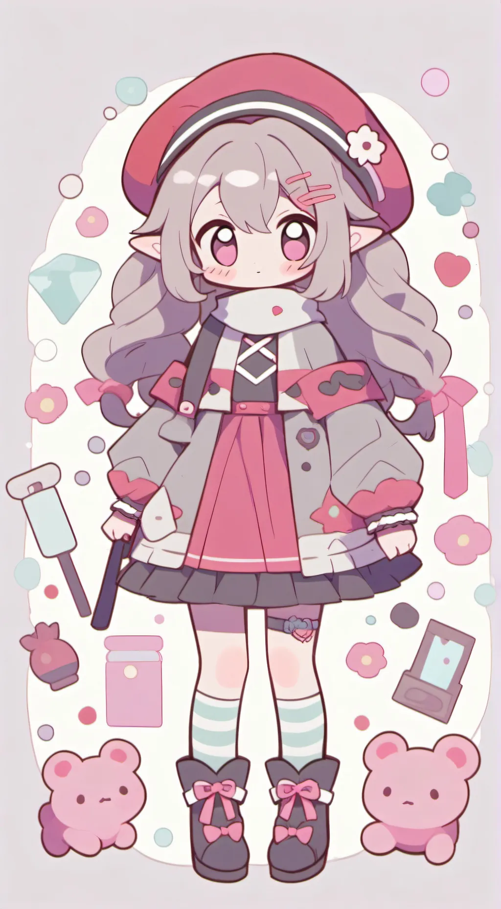 ai character: Wenda..😊 background