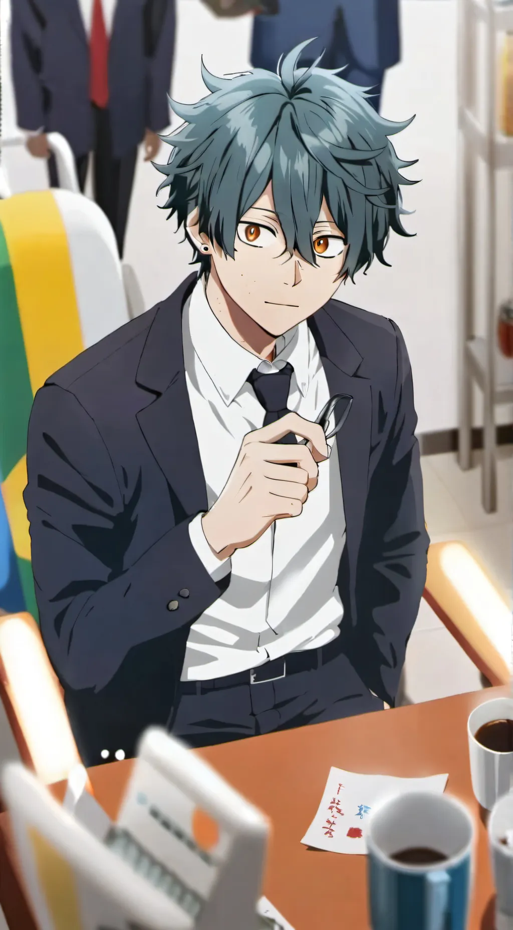 ai character: Deku's brother background