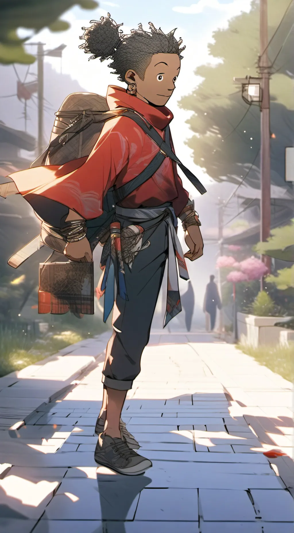 ai character: the anime master background