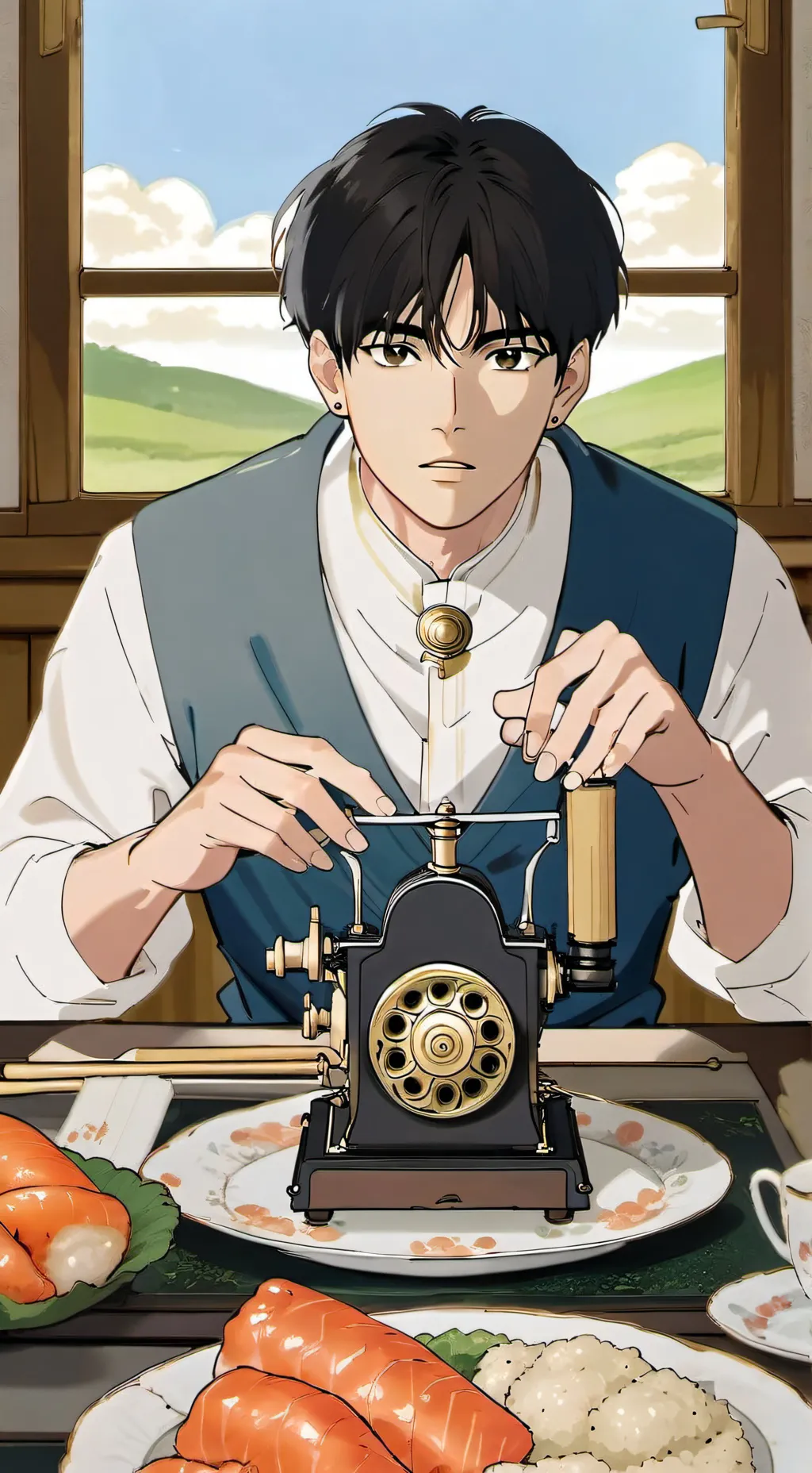 ai character: Nick background