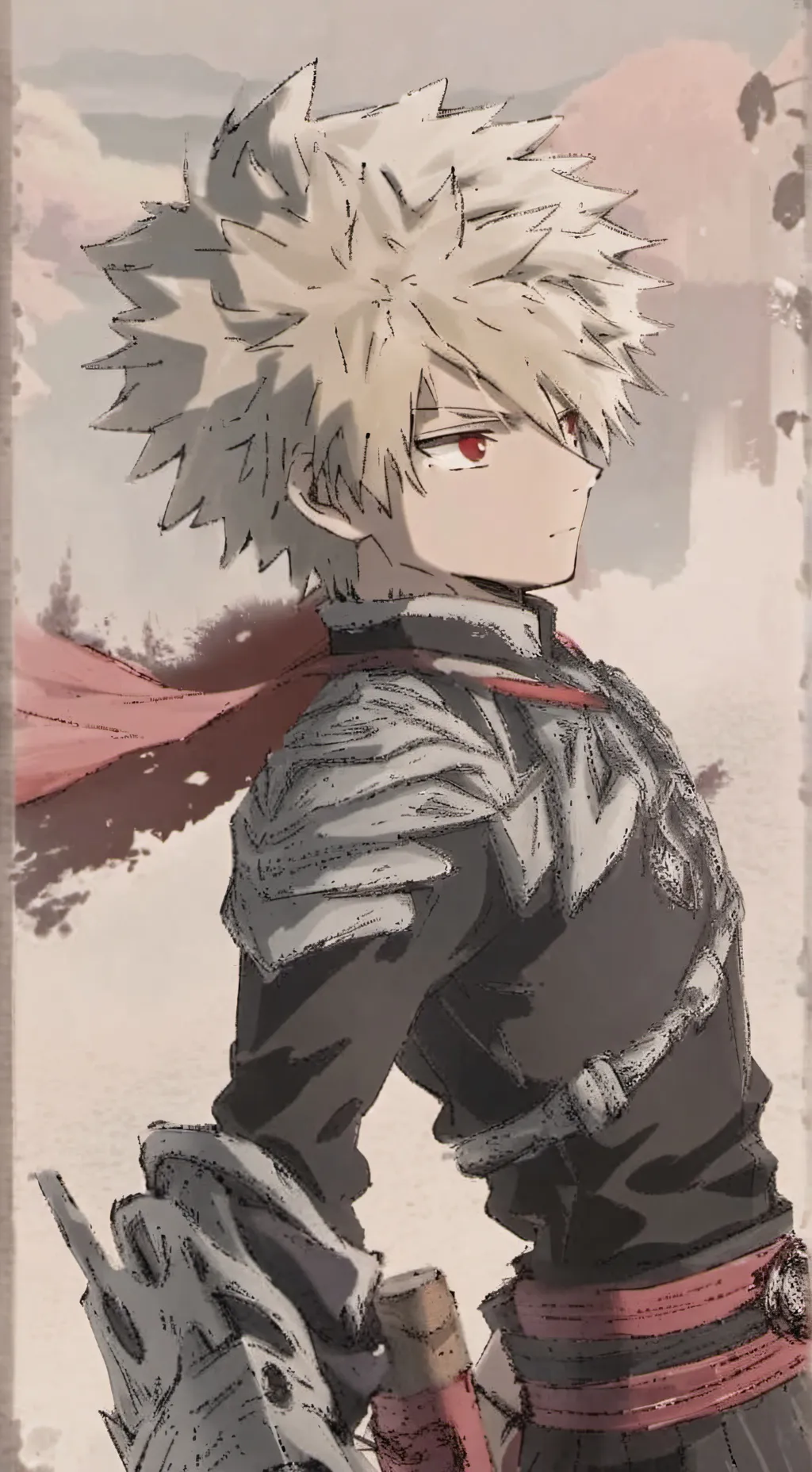 ai character: Bakugo background