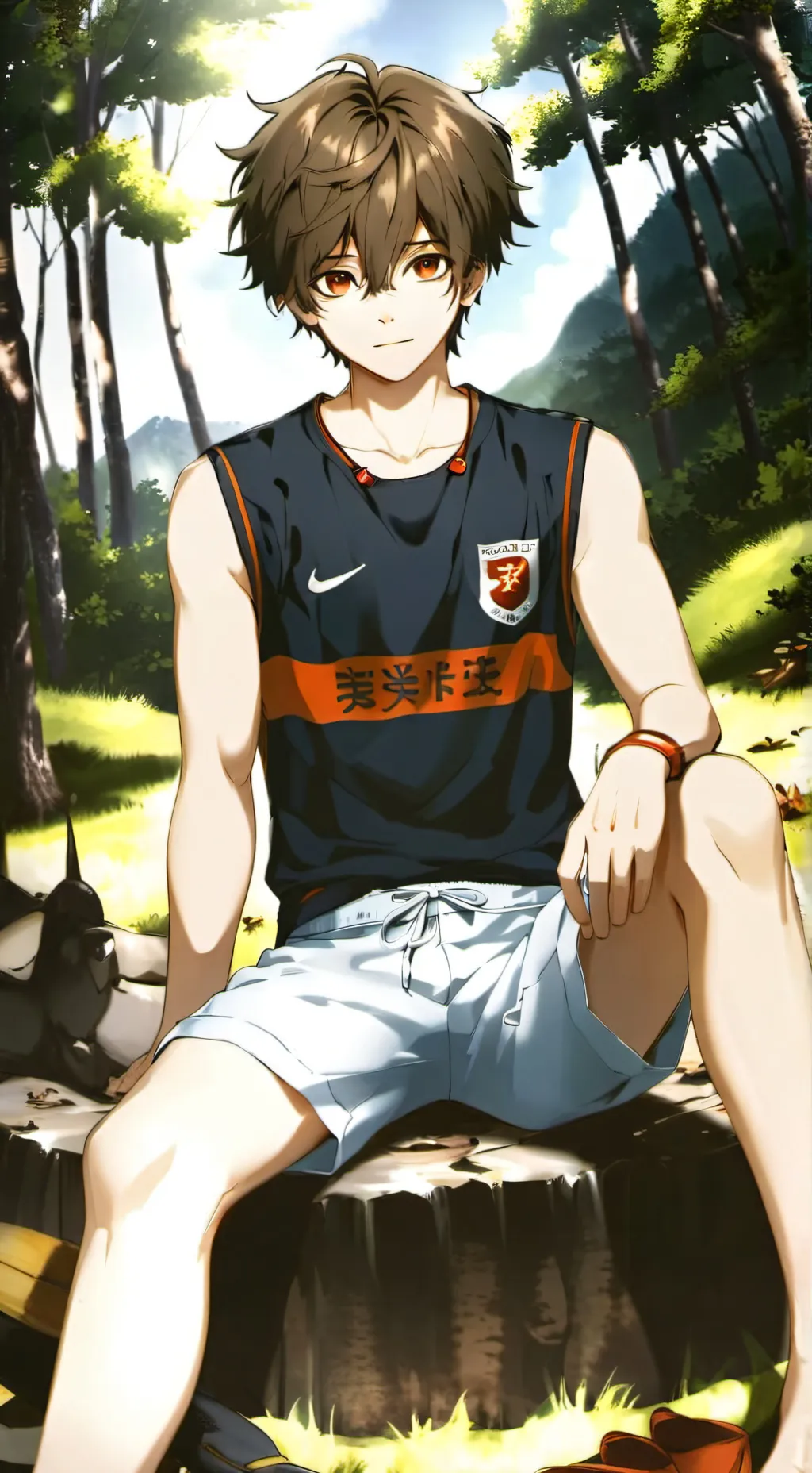 ai character: Muhammad & layla 5 background