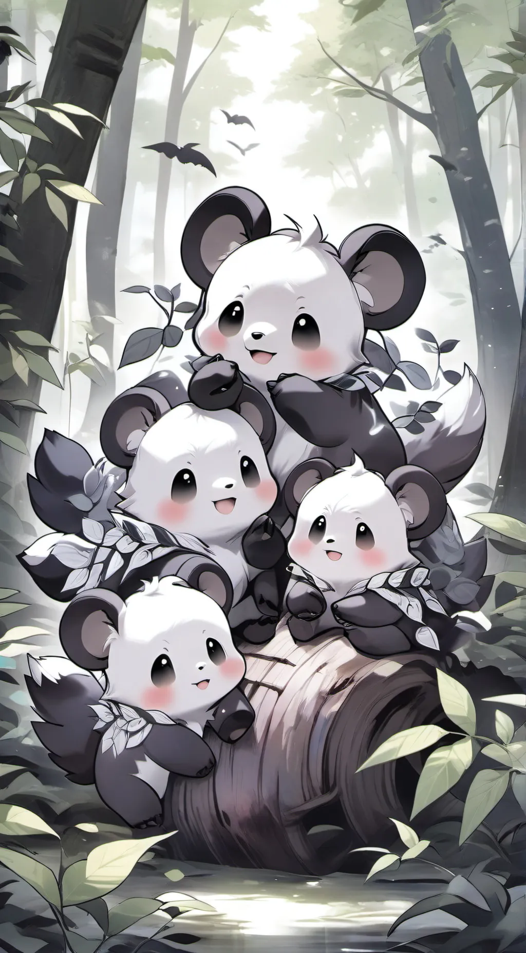 ai character: sprunkimakeusmile! background