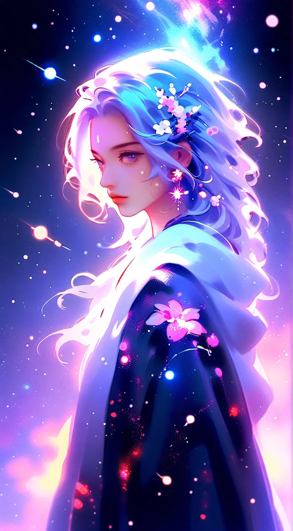 ai character: Lilou  background