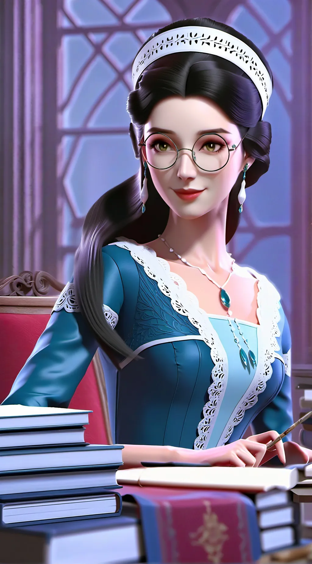 ai character: Claudia background