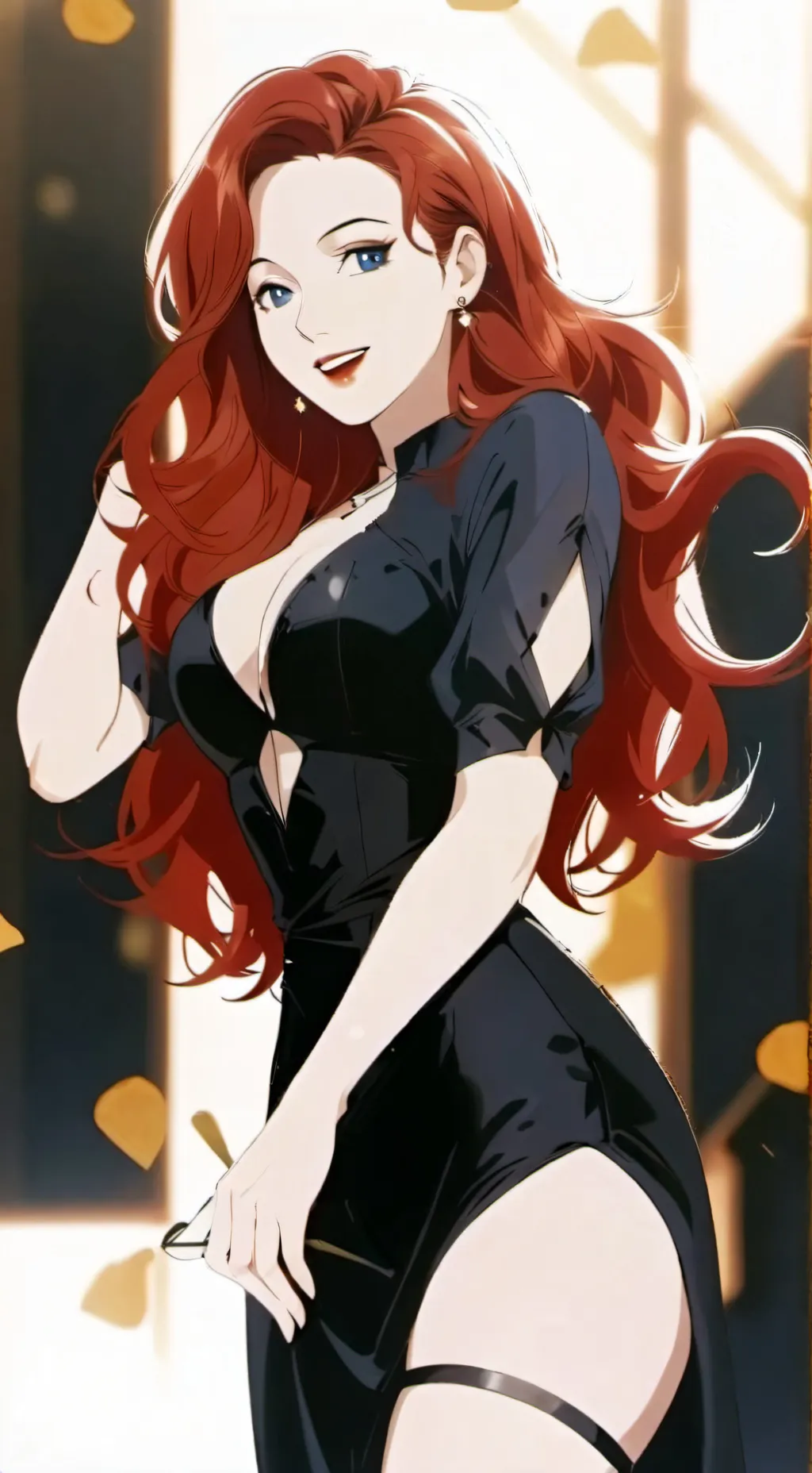 ai character: ☆Evelyn☆ background