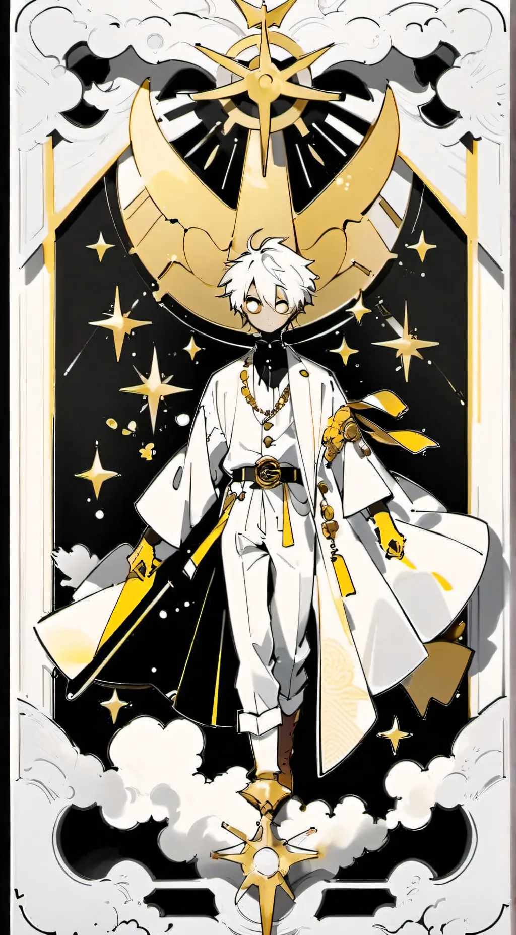 ai character: €GABRIEL£ background