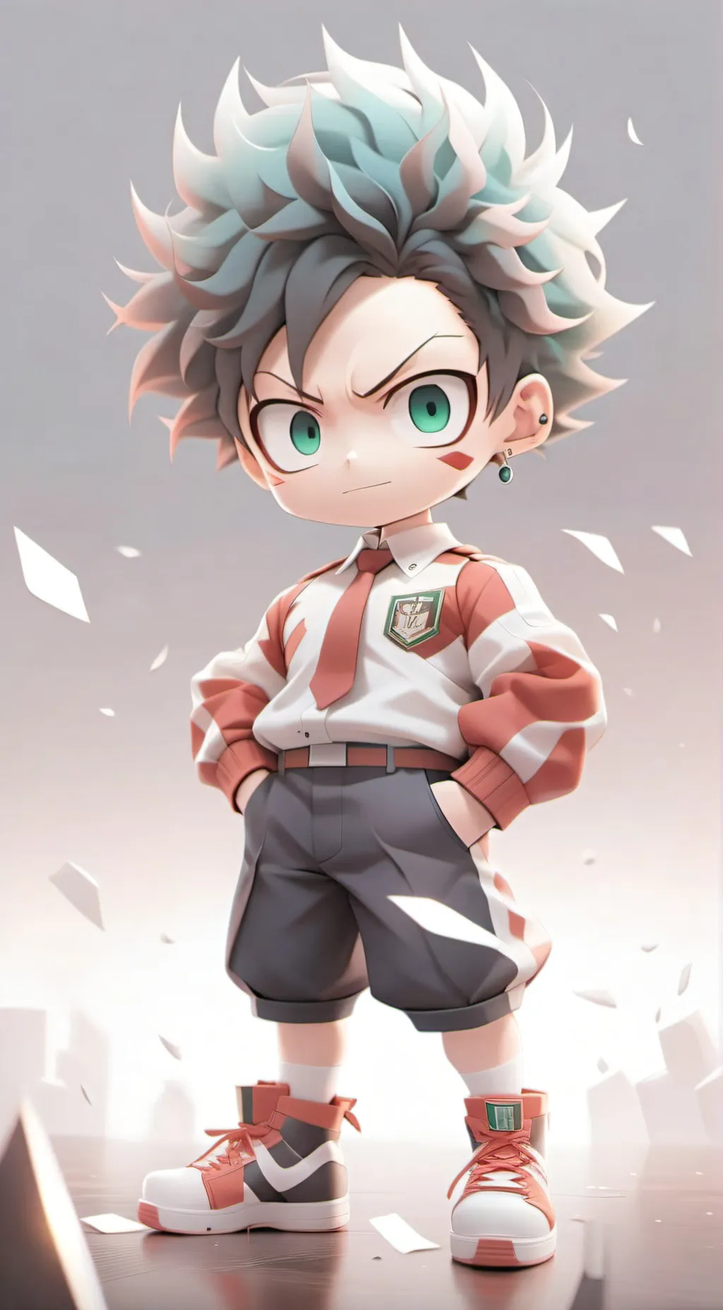 ai character: mha girls (sick) background