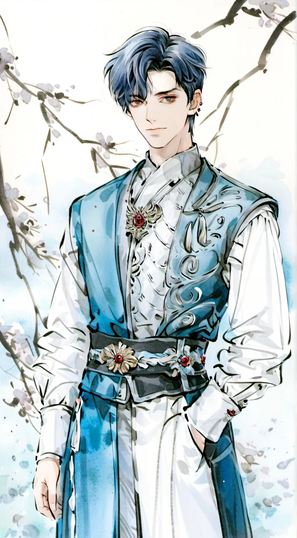 ai character: ✰۝𝔩𝔦𝔩𝔞𝔠۝✰. background