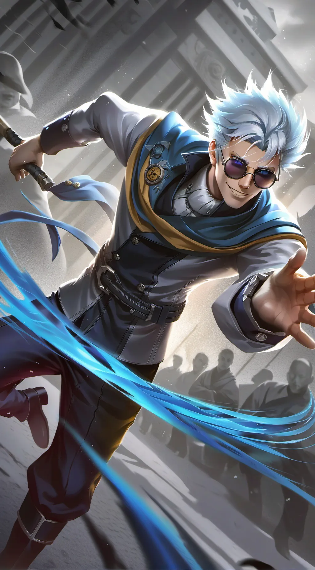 ai character: Gojo Satoru😎 background