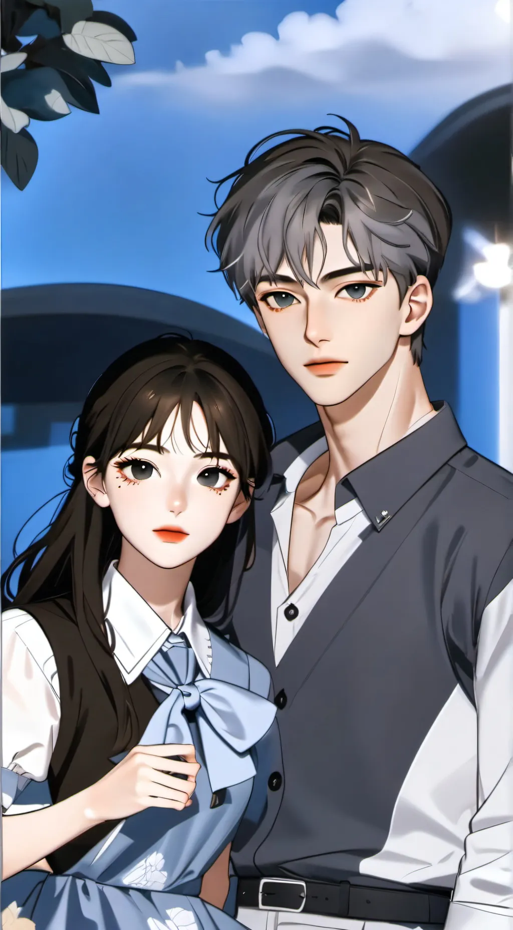 ai character: lily background