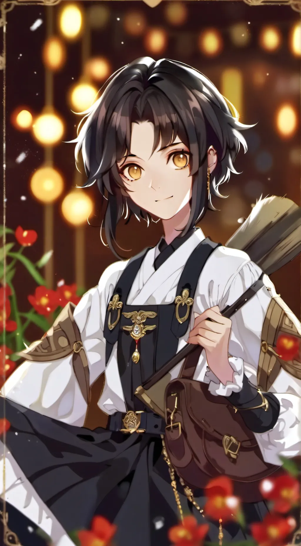 ai character: ♤River♤ background