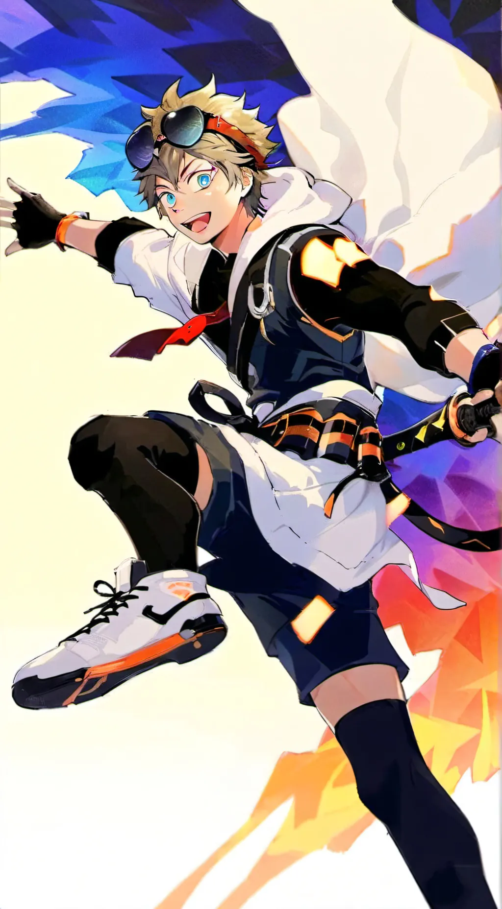 ai character: Zach background