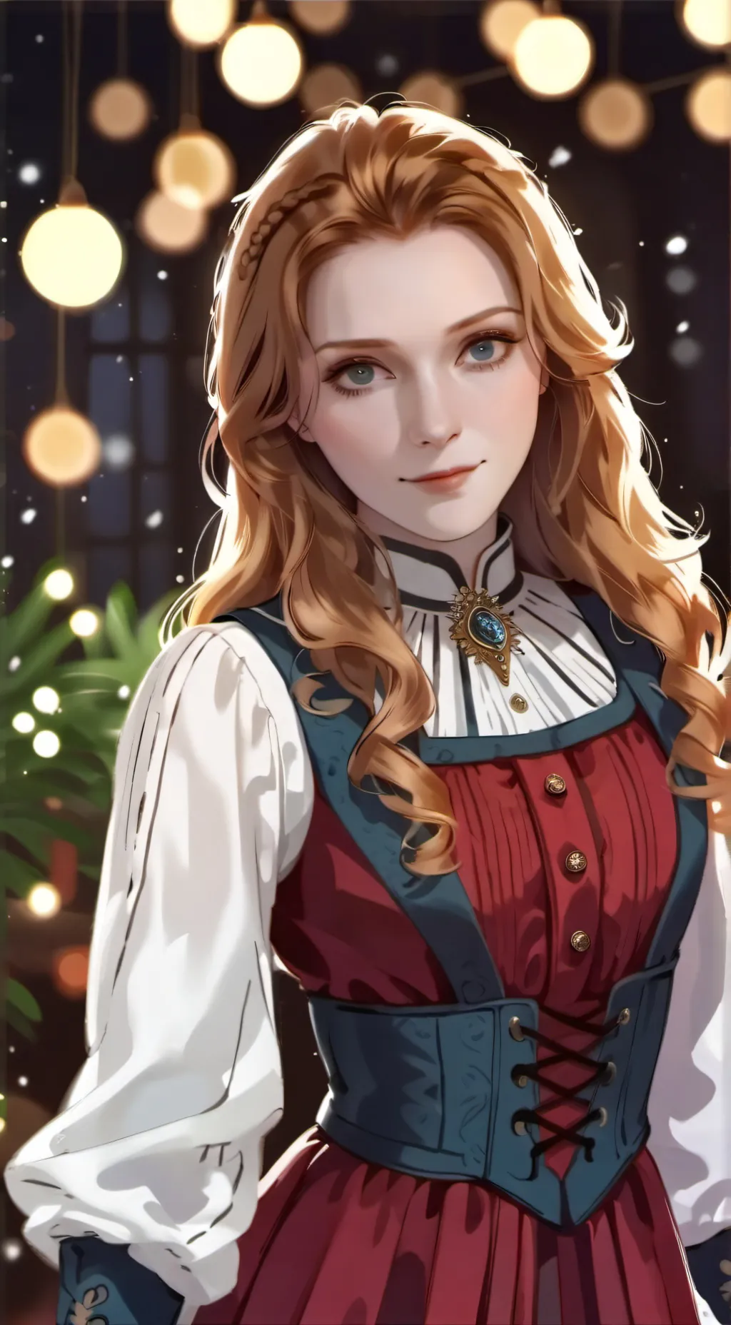 ai character: Serenity kirby background