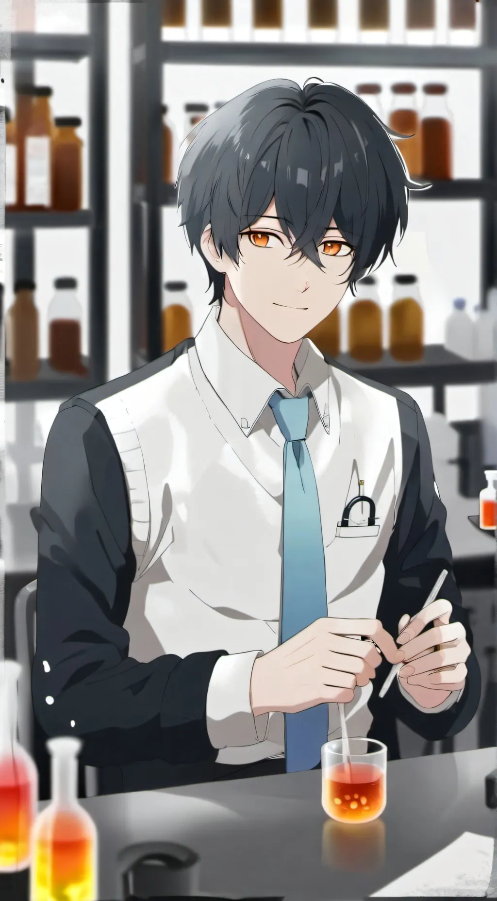 ai character: Enzo background