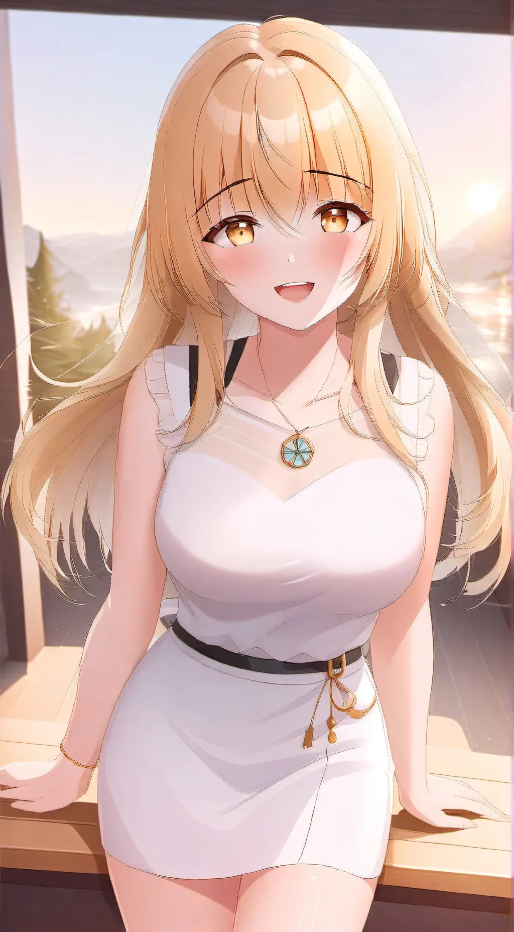 ai character: Elara Belle background