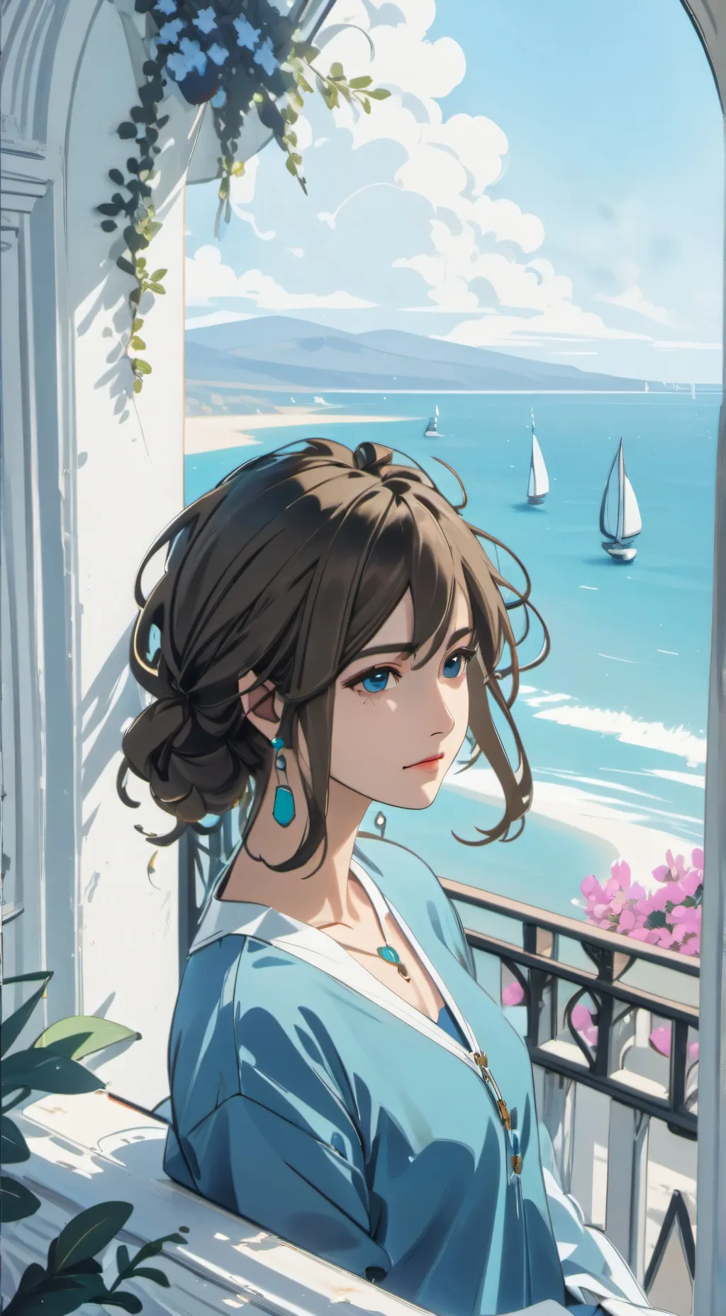 ai character: mia  background