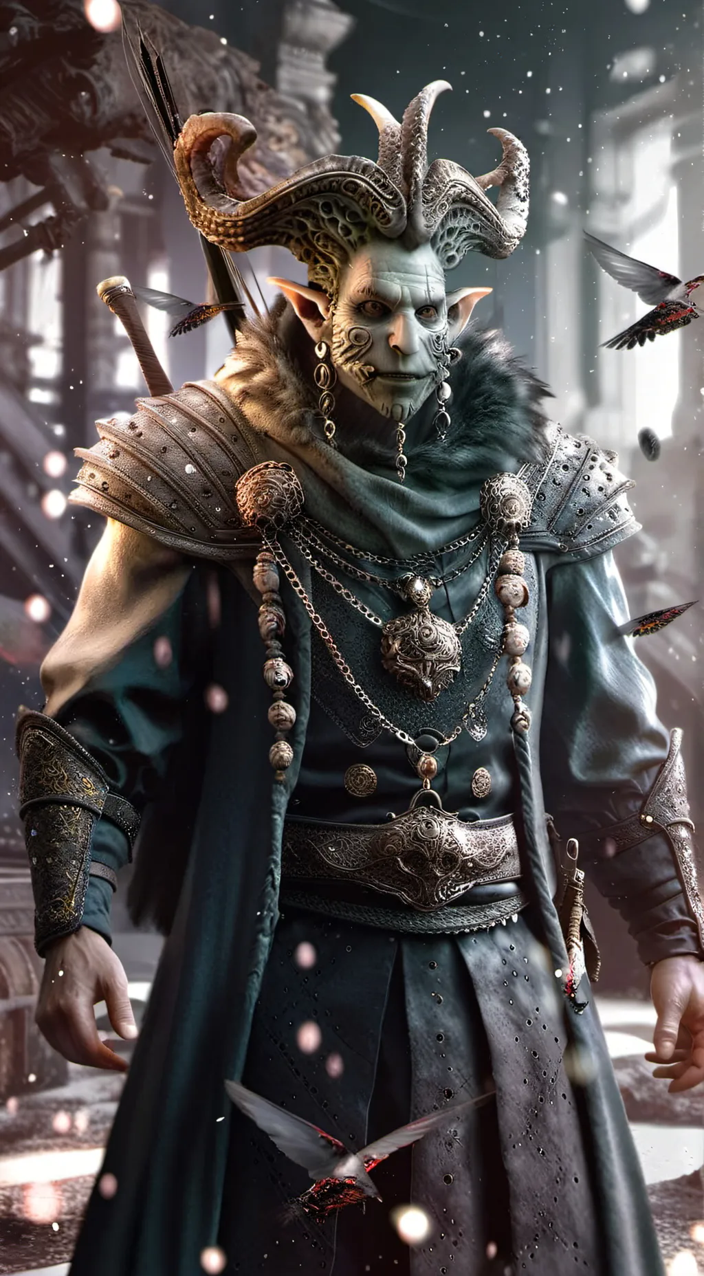 ai character: glorbo frutodrilo background