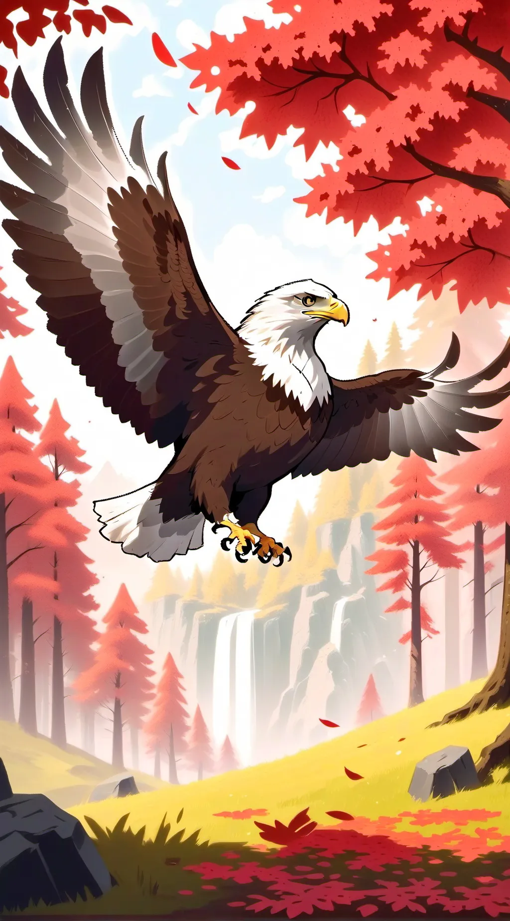 ai character: meme background