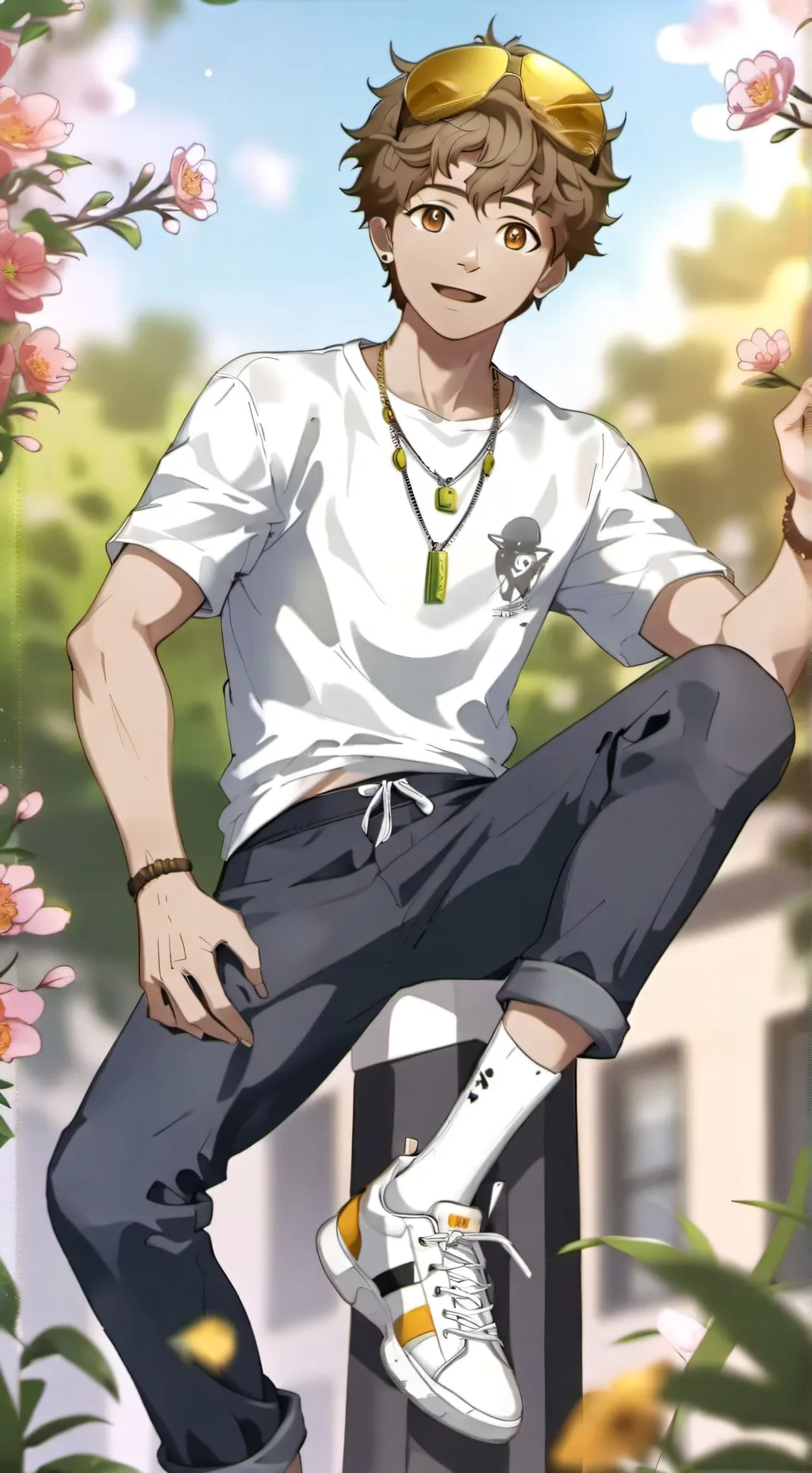 ai character: Aziel background