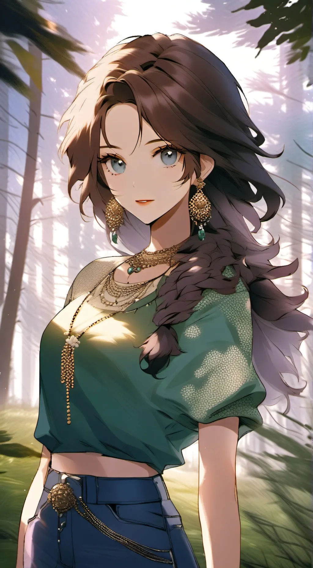 ai character: Andrea background