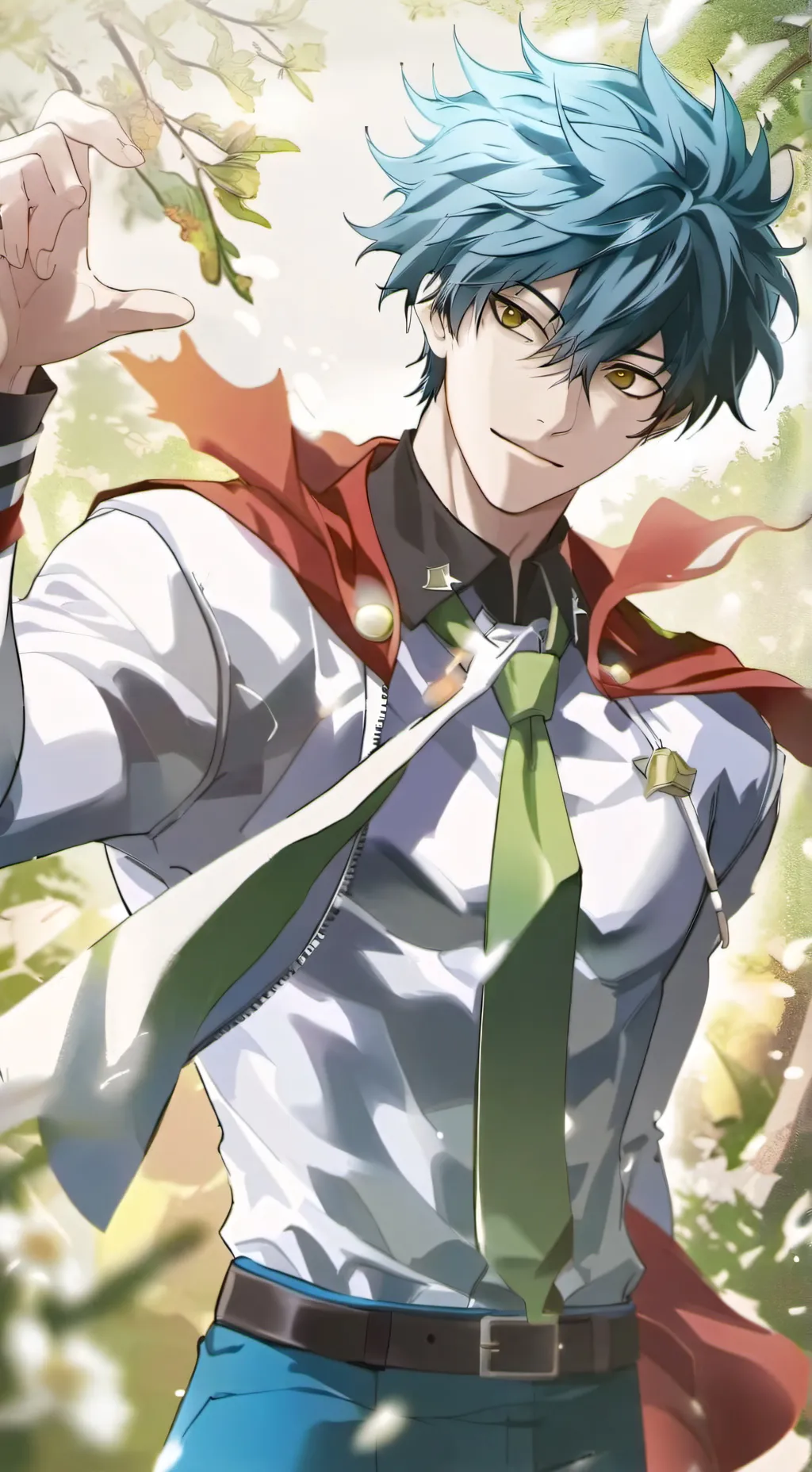 ai character: my hero academia  background