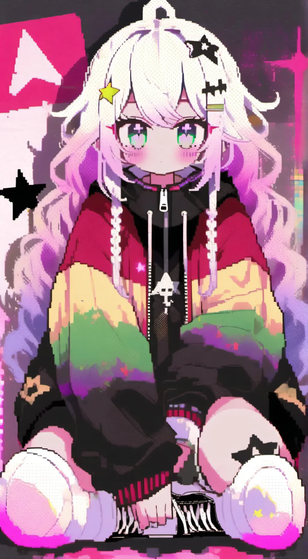 ai character: BATTLE B.T.S!! background