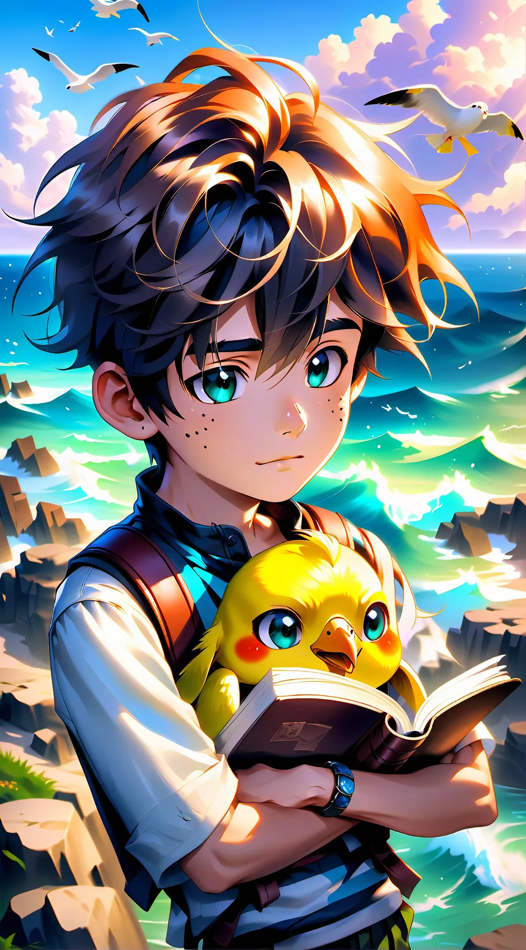 ai character: Kai background