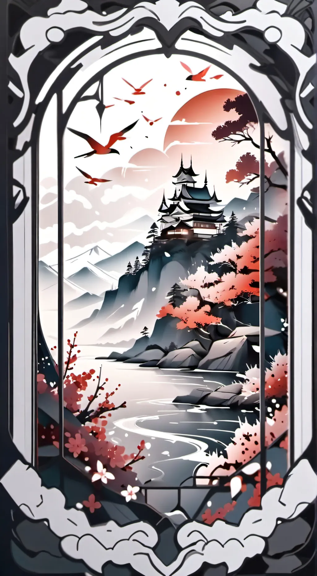 ai character: Demon slayer background