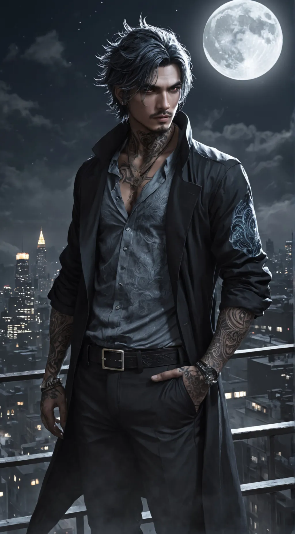 ai character: Cassiel background