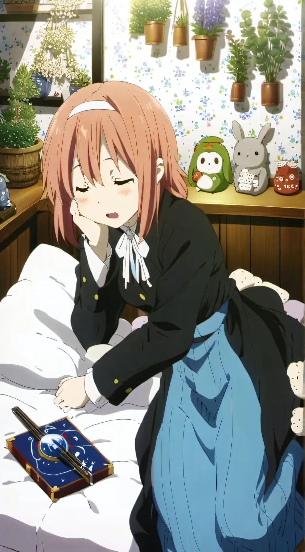 ai character: Sleepy Kobayashi background